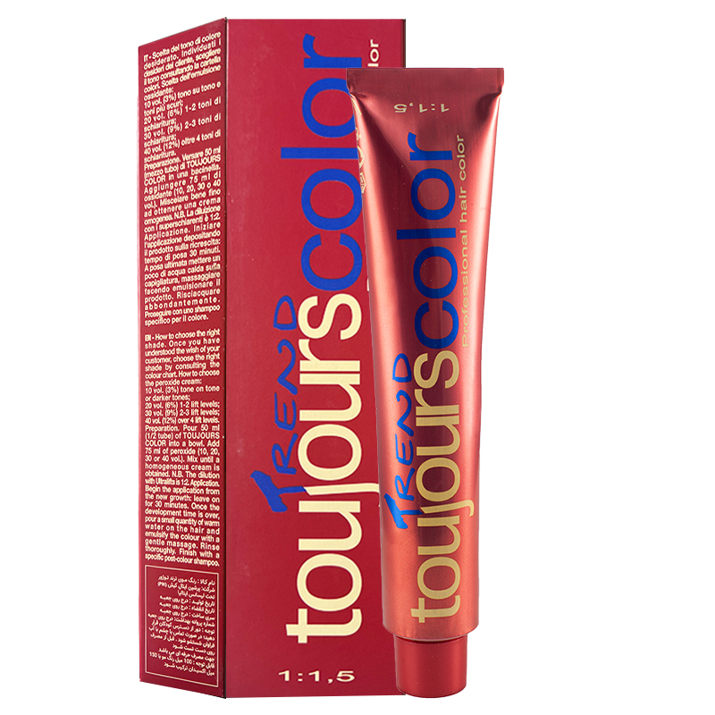 Toujours.رنگ مو واریاسیون (0.11-0.88-0.22-0.02-0.00) توژور variation Hair color