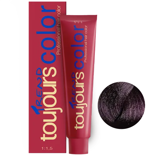Toujours.رنگ مو واریاسیون (0.11-0.88-0.22-0.02-0.00) توژور variation Hair color